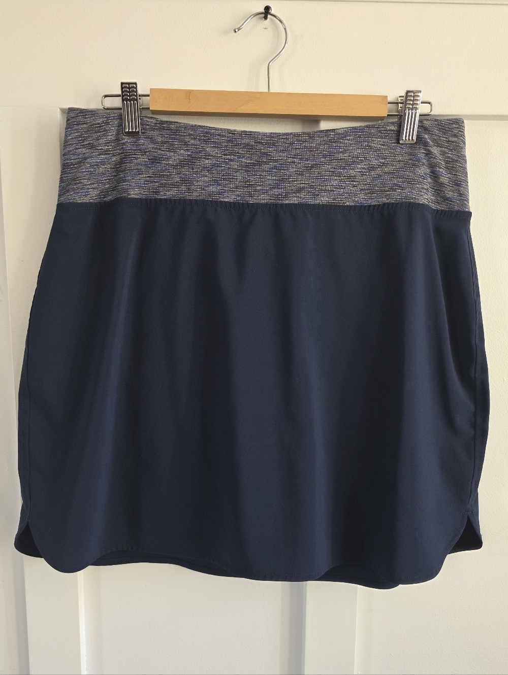 TUFF ATHLETICS Activewear Skort with Heathered Elastic Waistband, Size XL - Picture 2 of 13